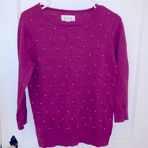 Elle 3/4 Sleeve Sweater. Size Small